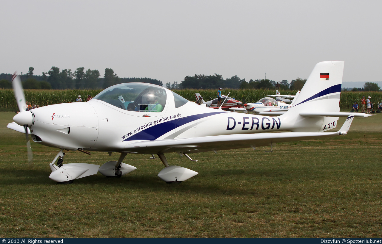 Photo of D-ERGN - Aquila A210 operated by Aero-Club Gelnhausen