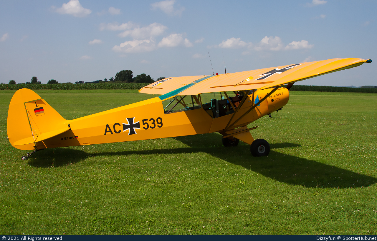 Photo of D-EFBR - Piper L-18C Super Cub operated by Private