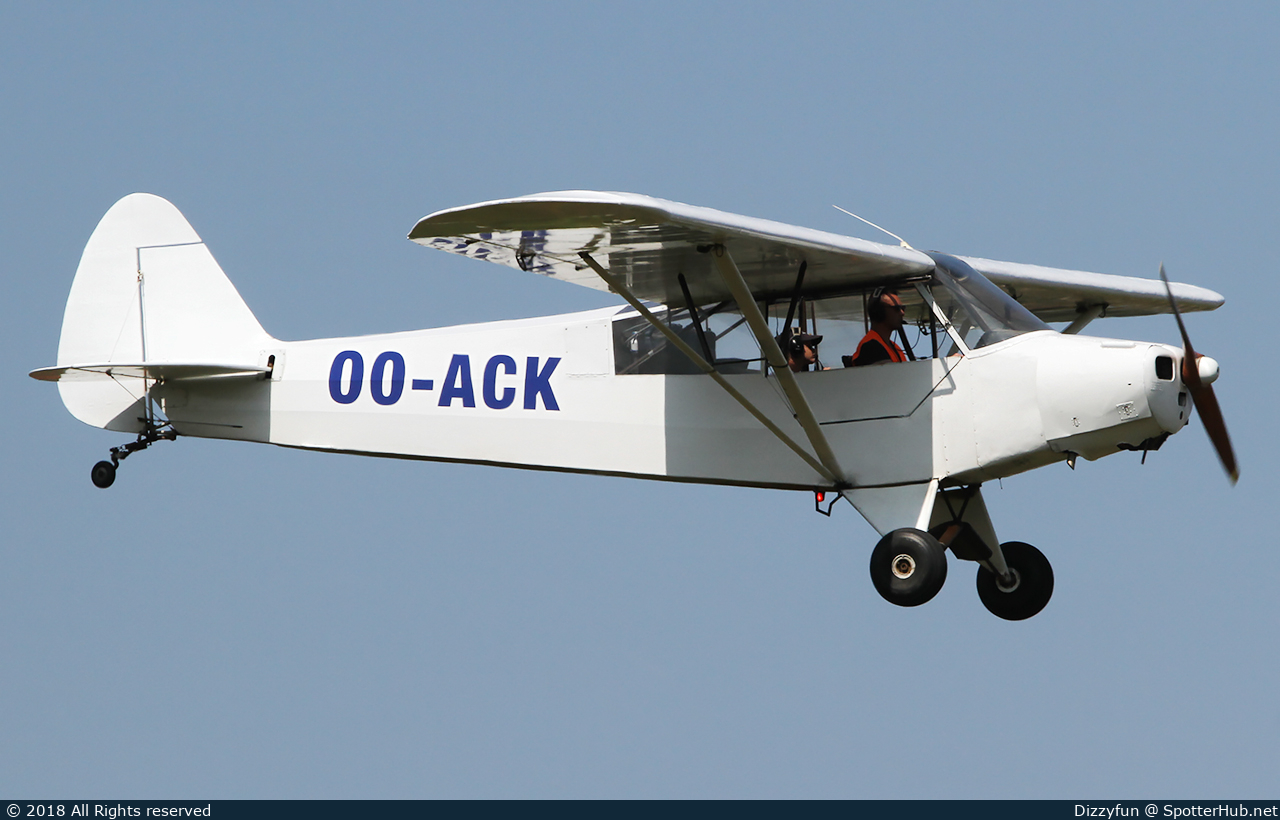 Photo of OO-ACK - Piper L-18C Super Cub operated by Private