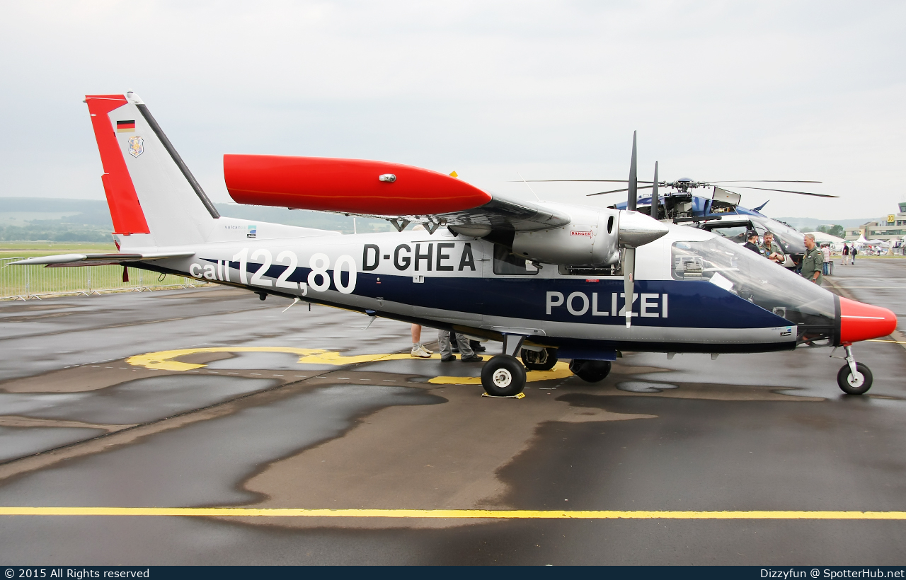 Photo of D-GHEA - Vulcanair P.68 Observer 2 operated by German Police - Polizeifliegerstaffel Hessen