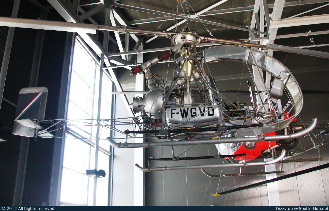Photo of F-WGVD - Sud-Ouest SO-1220 Djinn operated by Musée de l'Air et de l'Espace