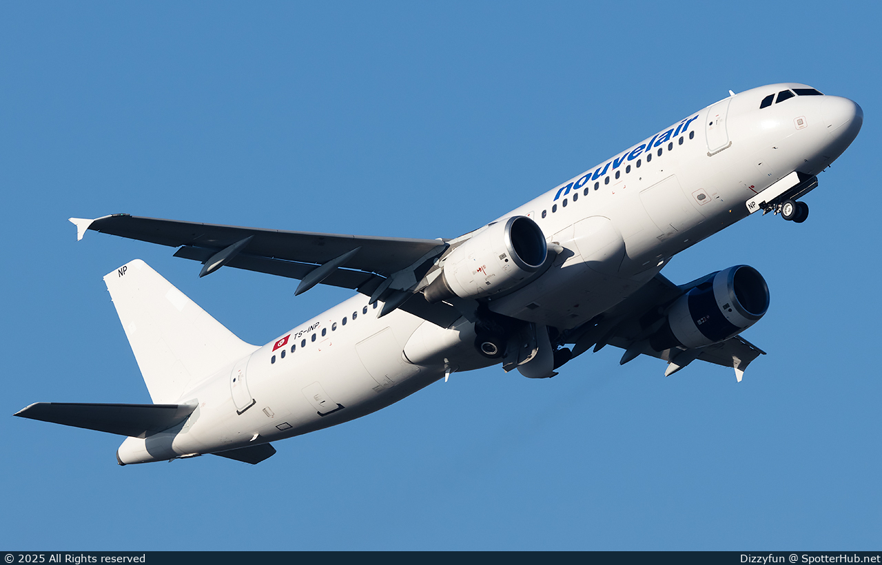 Photo of TS-INP - Airbus A320-214 operated by Nouvelair