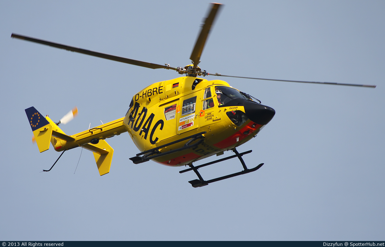 Photo of D-HBRE - MBB BK 117-850D-2 operated by ADAC Luftrettung