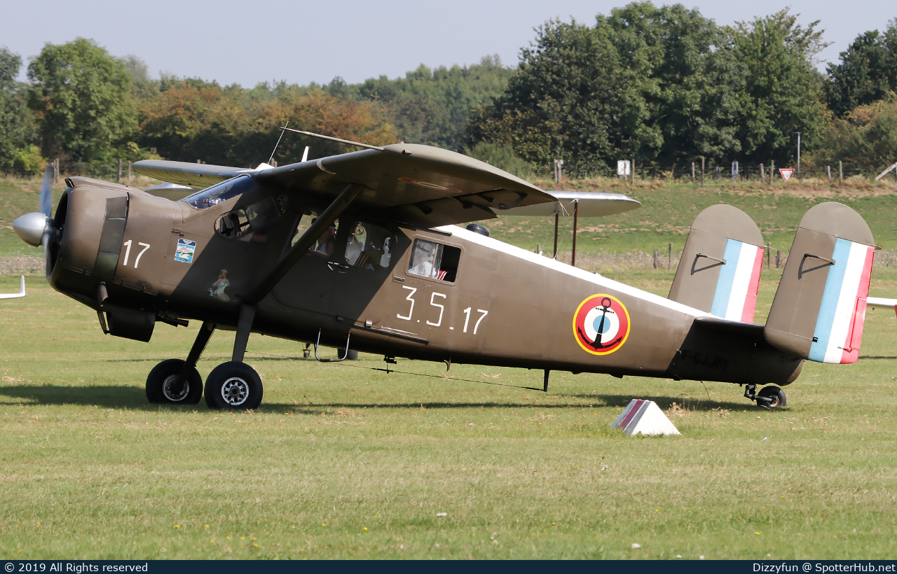 Photo of F-GJJM - Max Holste MH.1521M Broussard operated by Private