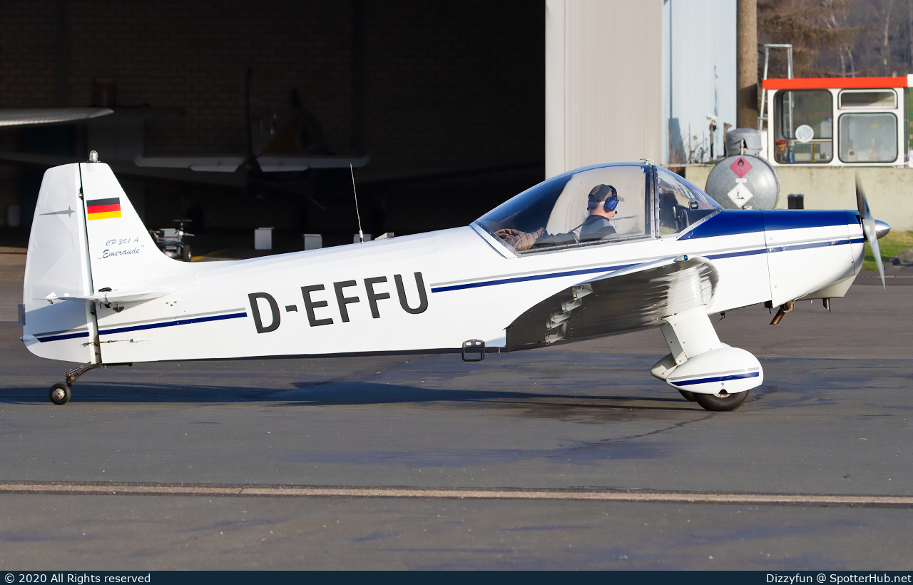 Photo of D-EFFU - Piel CP.301A Emeraude operated by Private