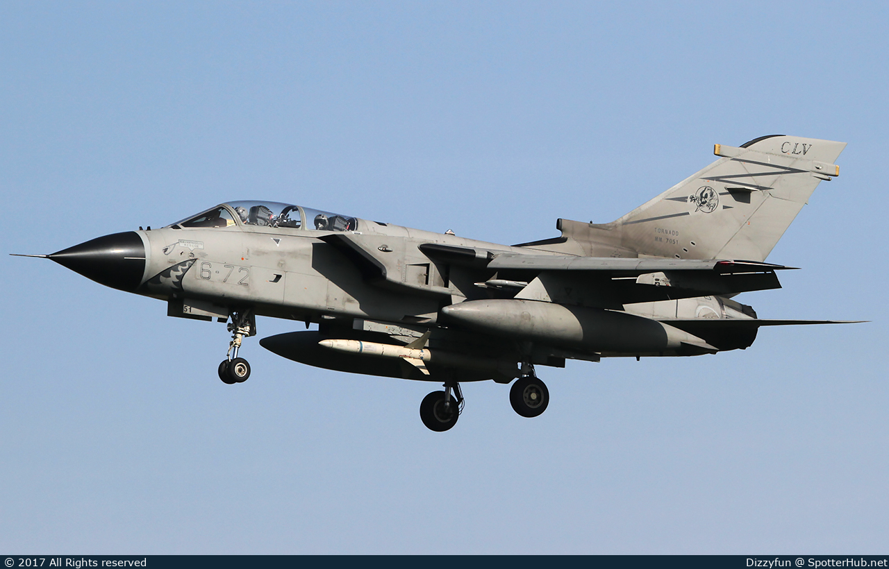 Photo of MM7051 - Panavia Tornado ECR operated by Italian Air Force