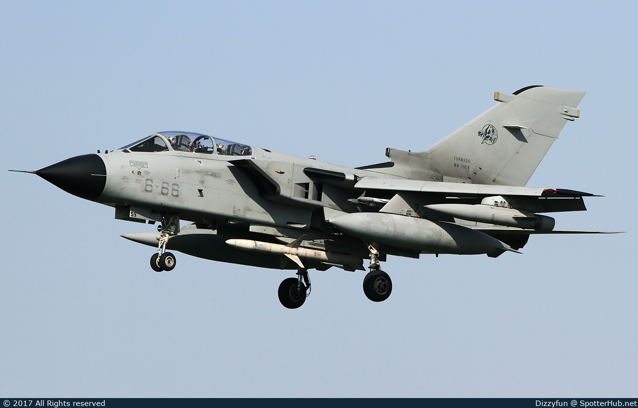Photo of MM7059 - Panavia Tornado ECR operated by Italian Air Force