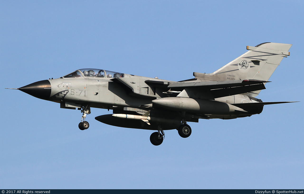 Photo of MM7070 - Panavia Tornado ECR operated by Italian Air Force