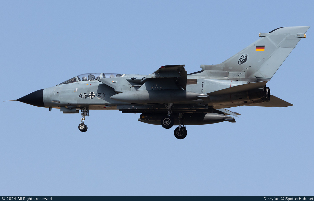 Photo of 43+50 - Panavia Tornado IDS operated by German Air Force