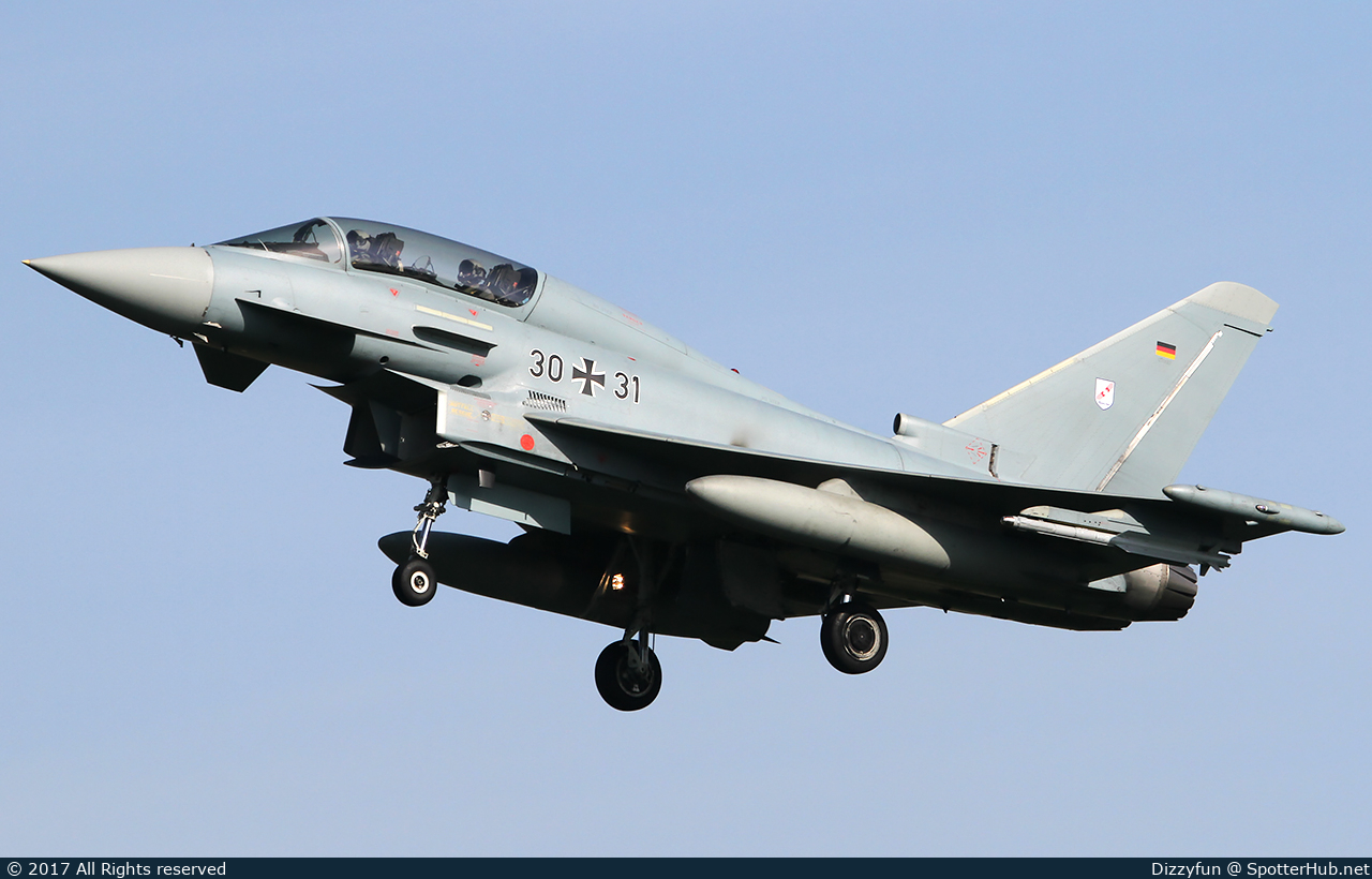 Photo of 30+31 - Eurofighter Typhoon EF-2000(T) operated by German Air Force