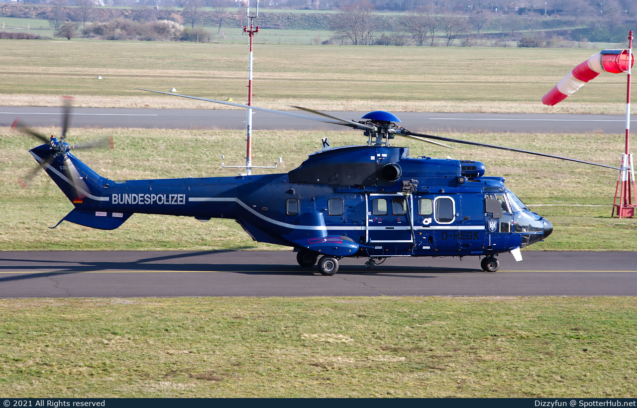 Photo of D-HEGK - Aérospatiale AS332L1 Super Puma operated by German Police - Bundespolizei