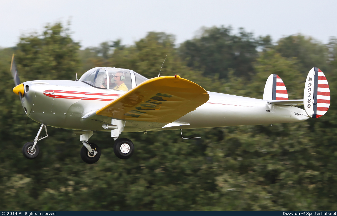 Photo of N99280 - ERCO 415-C Ercoupe operated by Private