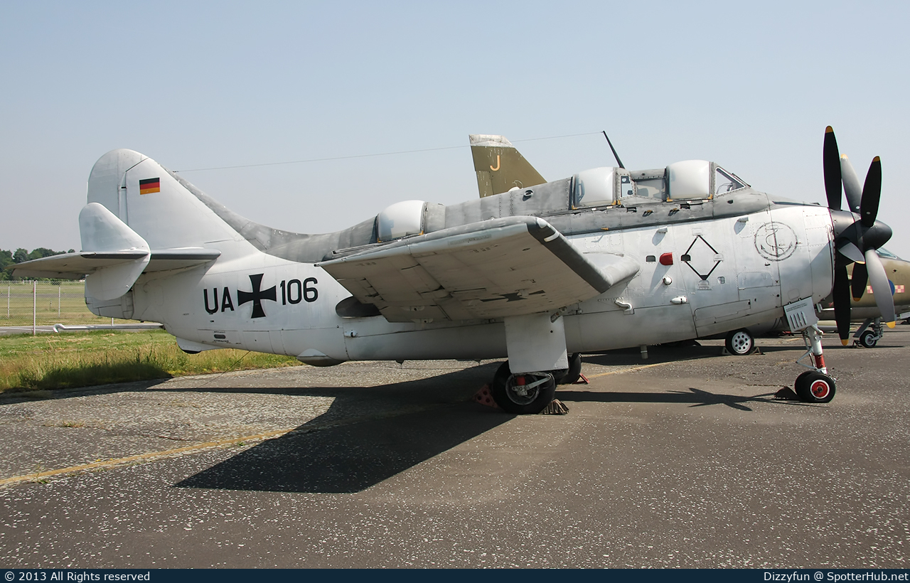Photo of UA+106 - Fairey Gannet AS.4 operated by German Navy