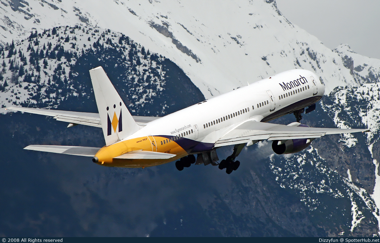 Photo of G-MONC - Boeing 757-2T7 operated by Monarch Airlines