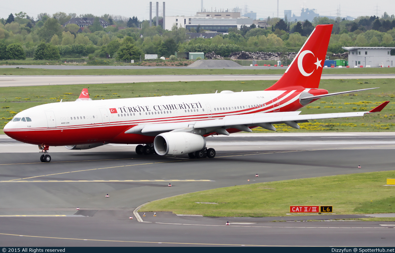 Photo of TC-TUR - Airbus A330-243(CJ) operated by Government of Türkiye