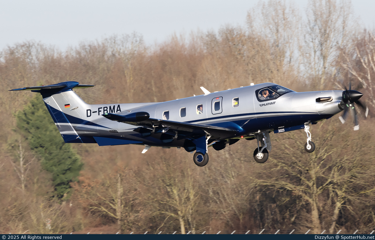 Photo of D-FBMA - Pilatus PC-12 PRO operated by Private