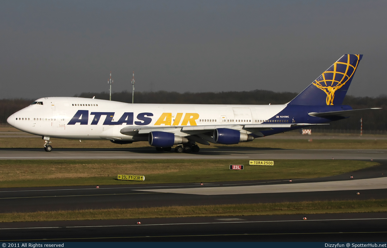 Photo of N540MC - Boeing 747-243B(SF) operated by Atlas Air