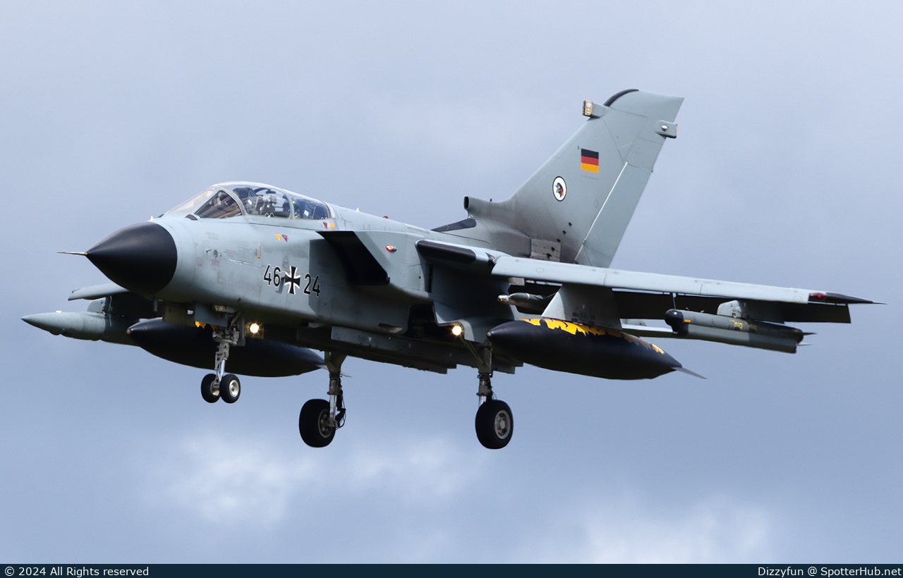 Photo of 46+24 - Panavia Tornado ECR operated by German Air Force