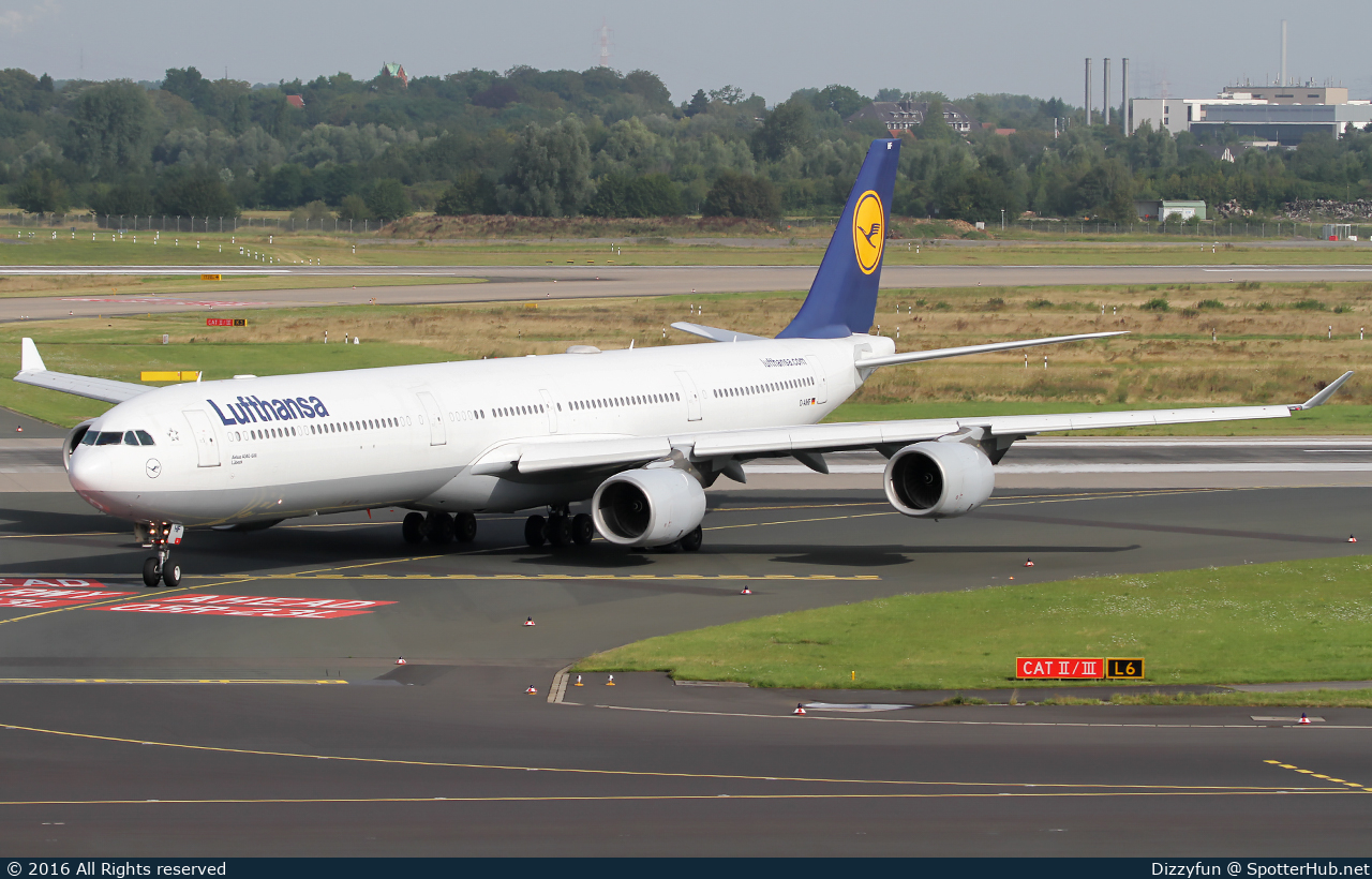 Photo of D-AIHF - Airbus A340-642 operated by Lufthansa
