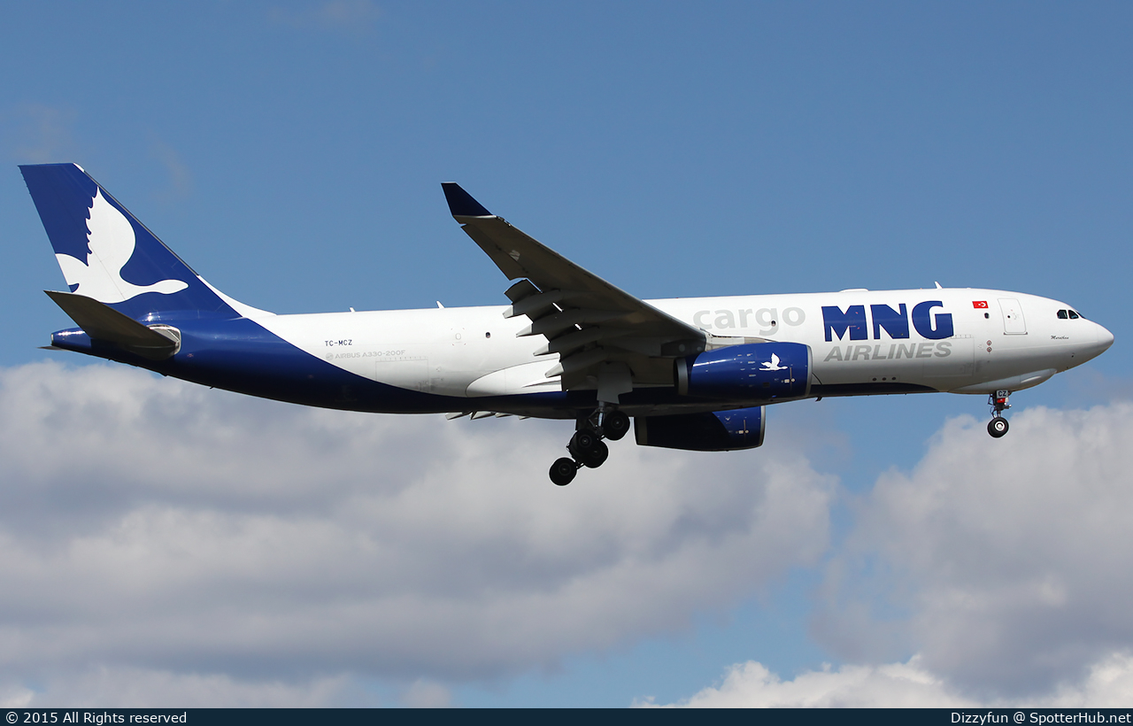 Photo of TC-MCZ - Airbus A330-243F operated by MNG Airlines