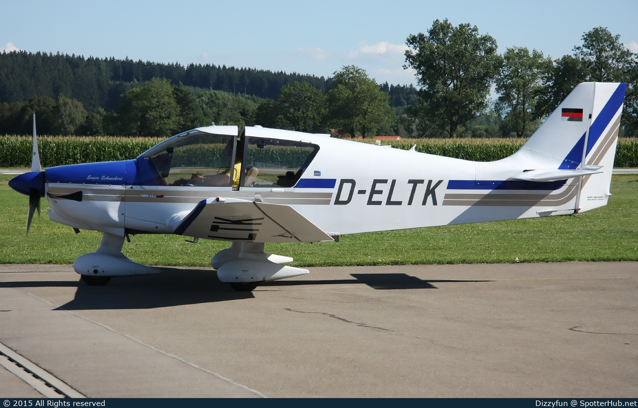 Photo of D-ELTK - Robin DR400/135cdi Ecoflyer operated by Fliegergruppe Leutkirch