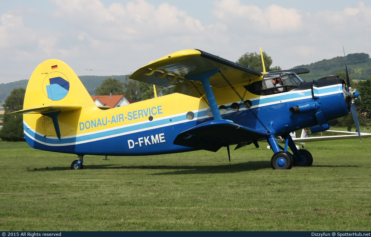 Photo of D-FKME - Antonov An-2T operated by Donau Air Service
