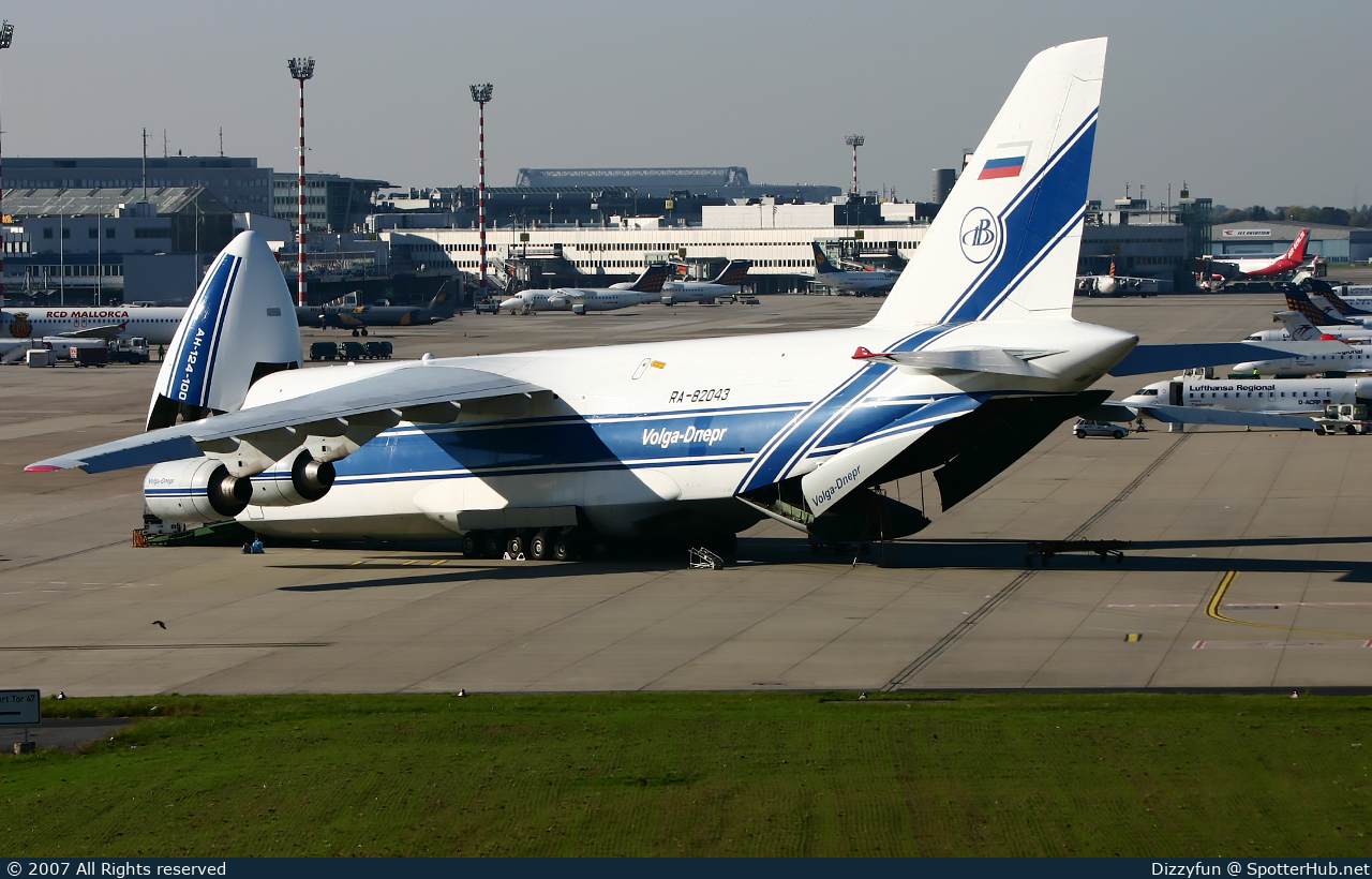 Photo of RA-82043 - Antonov An-124-100 Ruslan operated by Volga-Dnepr Airlines