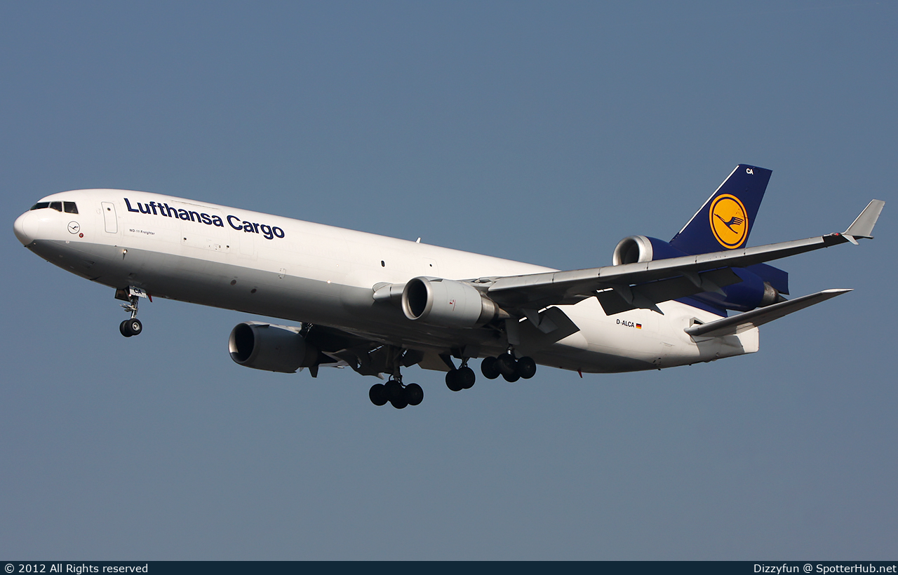 Photo of D-ALCA - McDonnell Douglas MD-11(F) operated by Lufthansa Cargo
