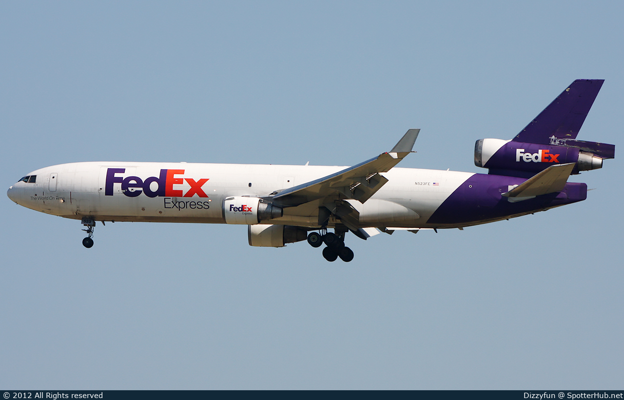 Photo of N523FE - McDonnell Douglas MD-11(F) operated by FedEx