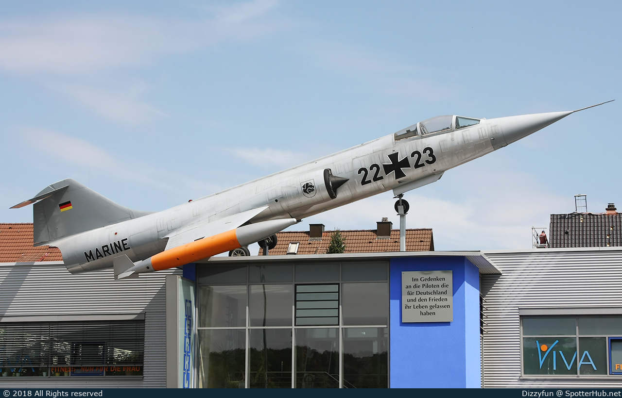 Photo of 23+24 - Lockheed F-104G Starfighter operated by German Navy