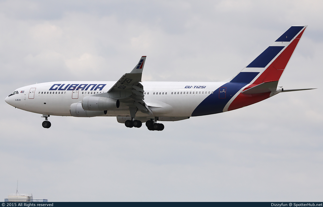 Photo of CU-T1251 - Ilyushin Il-96-300 operated by Cubana