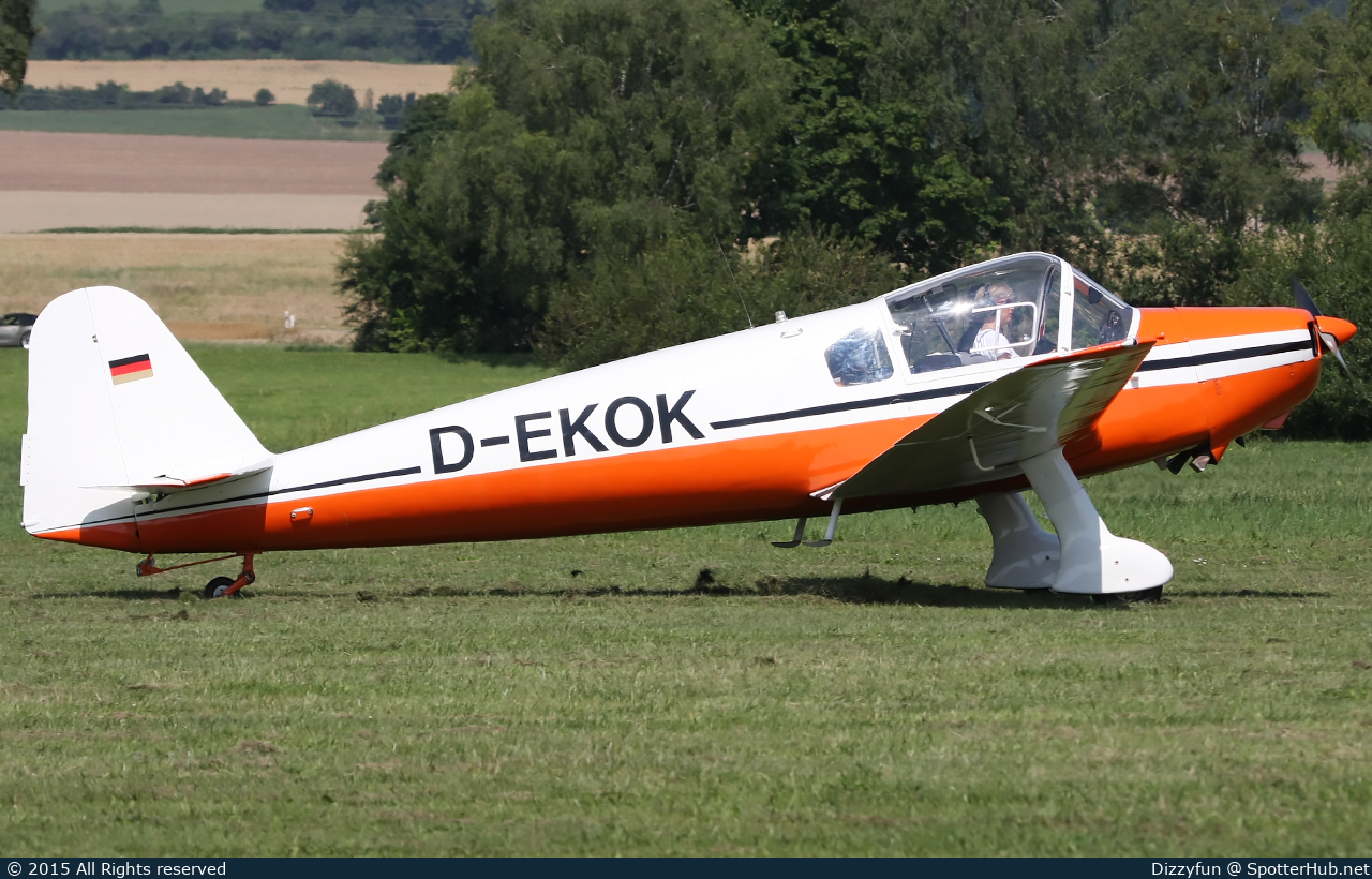 Photo of D-EKOK - Klemm Kl 107 C operated by Luftsportgemeinschaft Hanns Klemm
