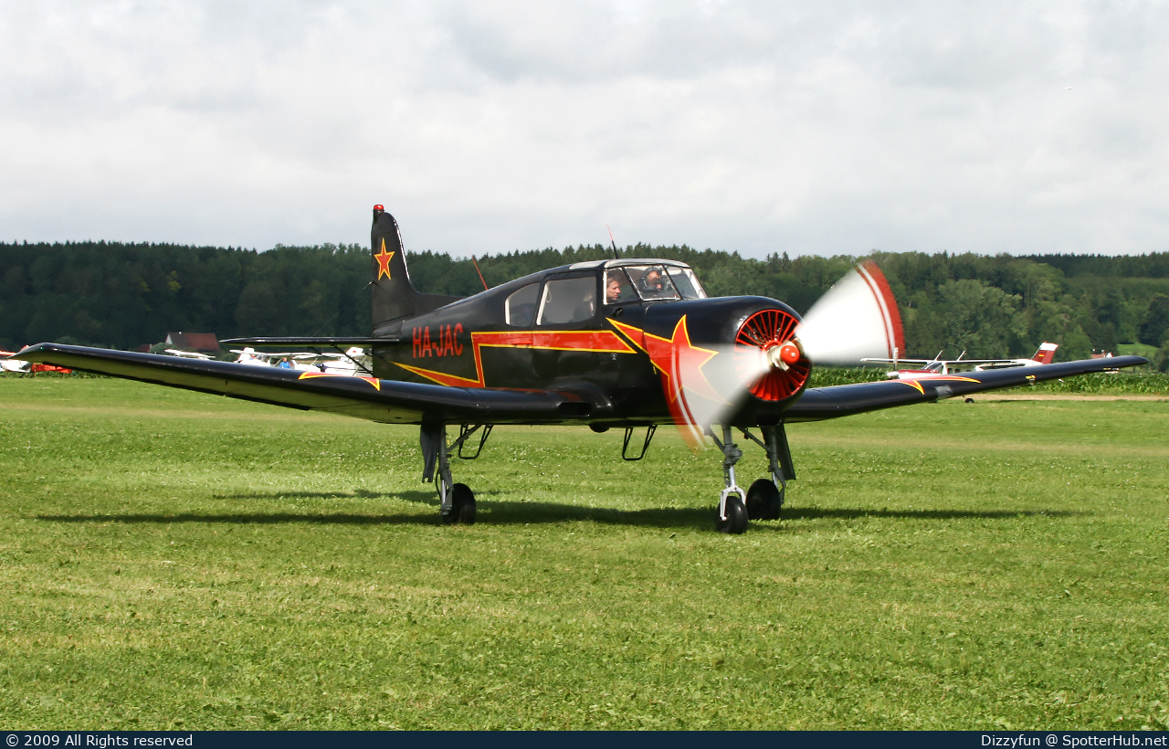 Photo of HA-JAC - Yakovlev Yak-18T operated by Private