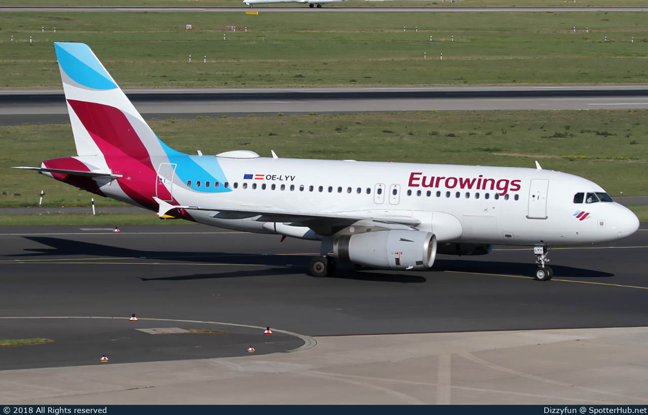 Photo of OE-LYV - Airbus A319-132 operated by Eurowings Europe