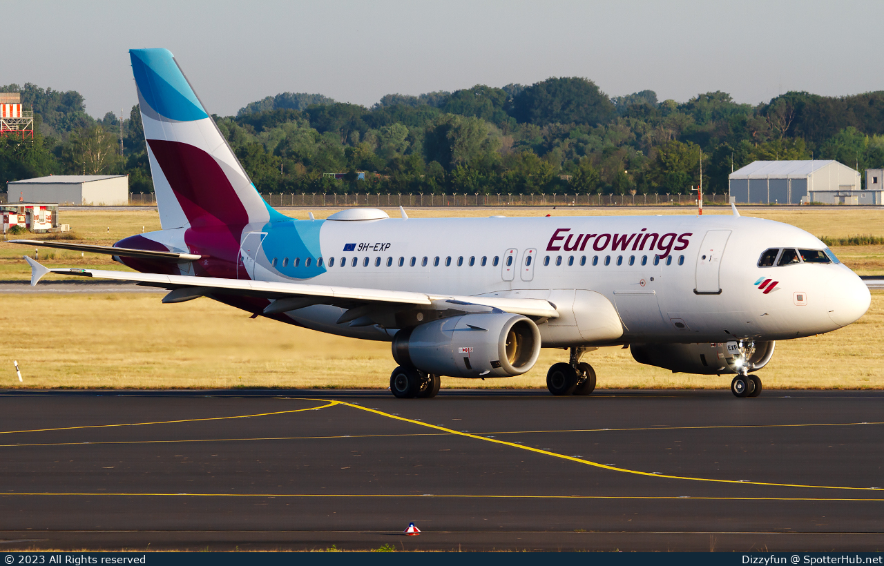 Photo of 9H-EXP - Airbus A319-132 operated by Eurowings Europe Malta