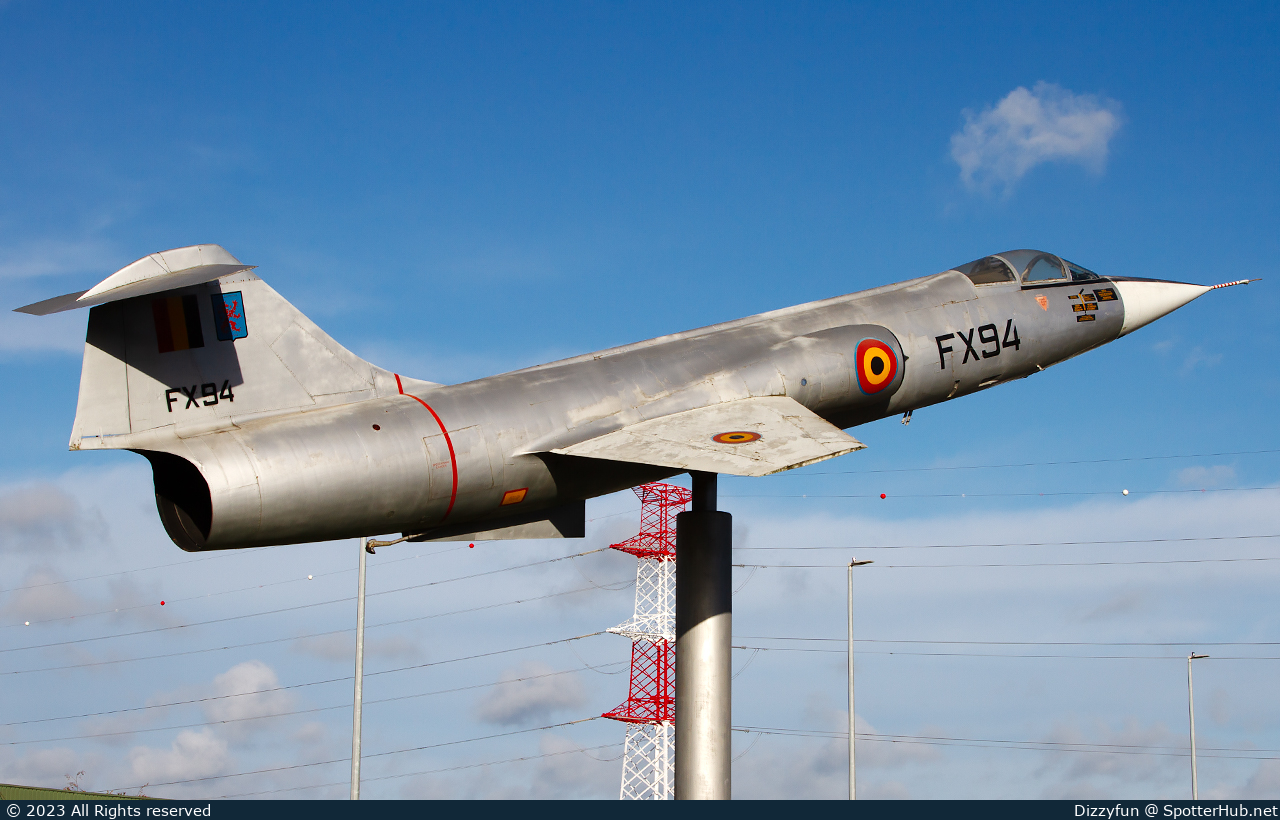 Photo of FX-94 - Lockheed F-104G Starfighter operated by Belgian Air Force