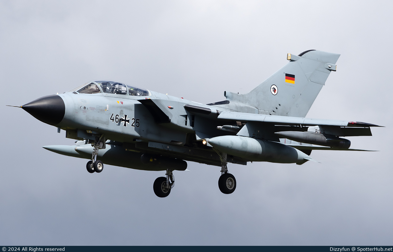 Photo of 46+25 - Panavia Tornado ECR operated by German Air Force