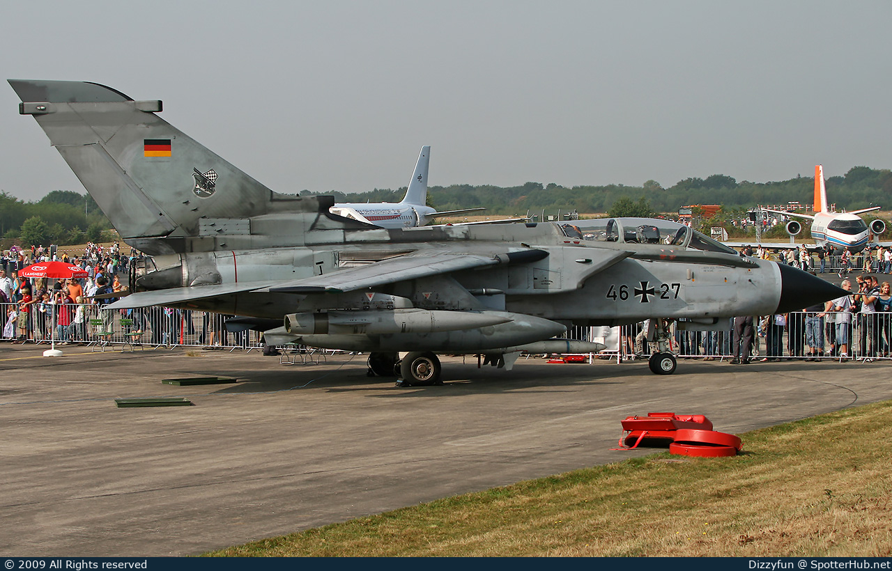 Photo of 46+27 - Panavia Tornado ECR operated by German Air Force