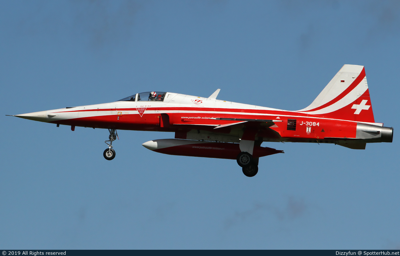 Photo of J-3084 - Northrop F-5E Tiger II operated by Swiss Air Force