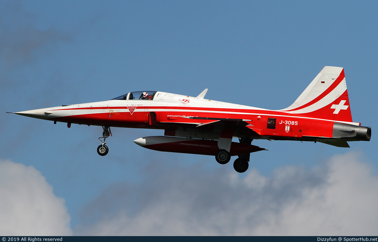 Photo of J-3085 - Northrop F-5E Tiger II operated by Swiss Air Force