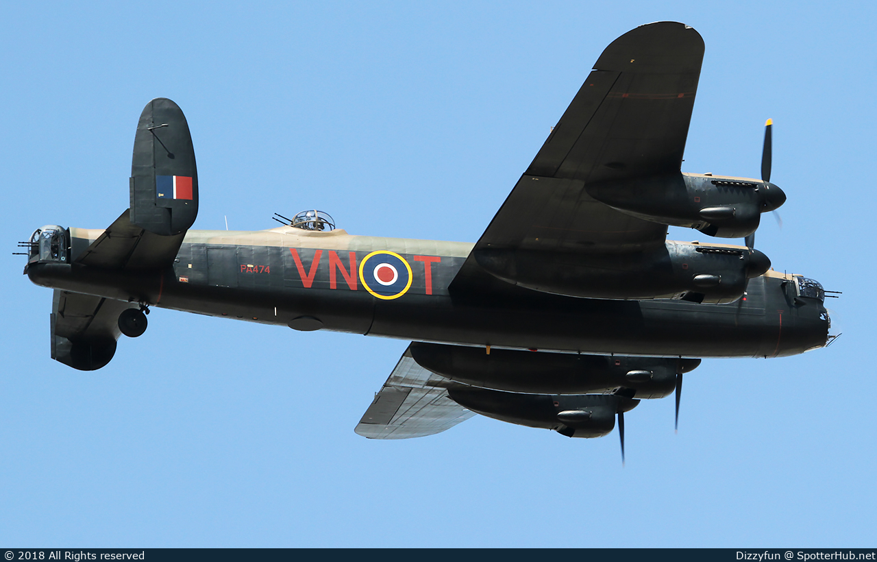 Photo of PA474 - Avro 683 Lancaster B.I operated by Battle of Britain Memorial Flight