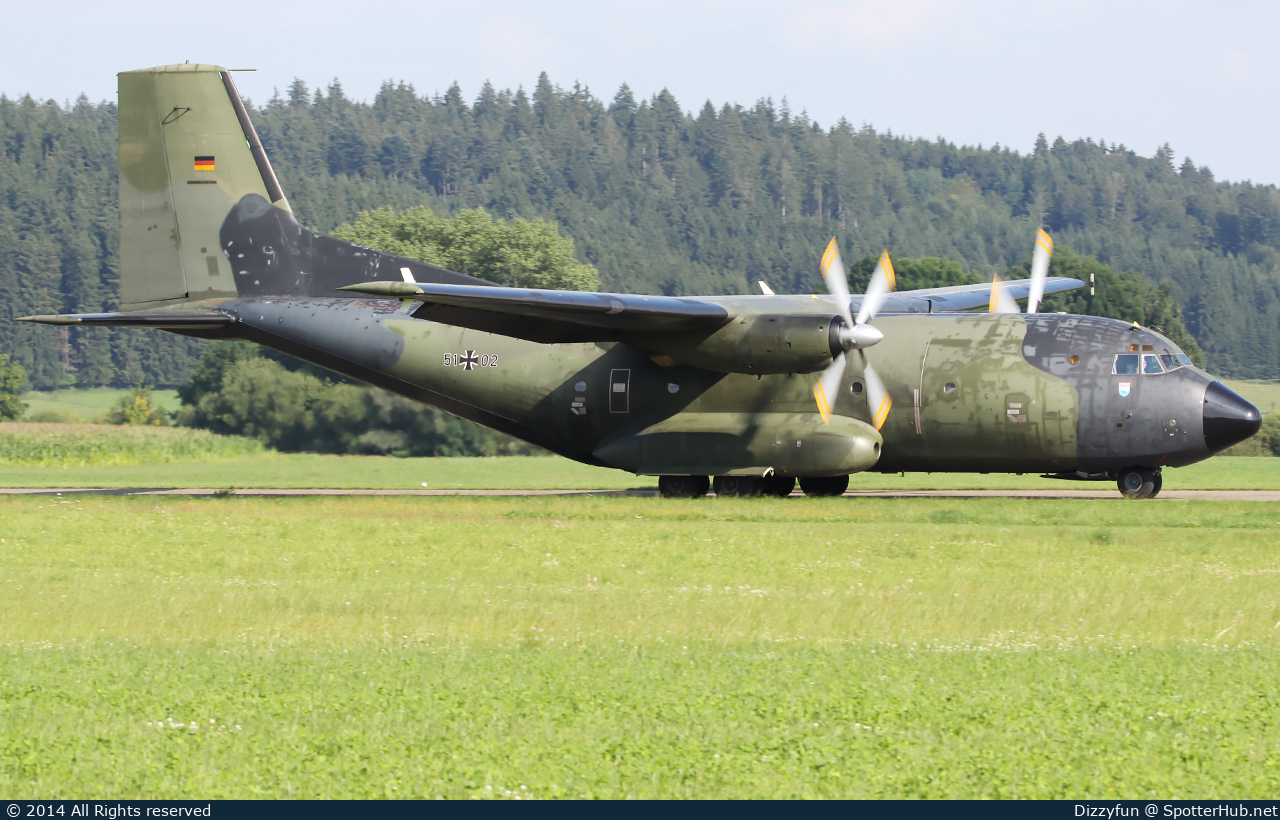 Photo of 51+02 - Transall C-160D operated by German Air Force