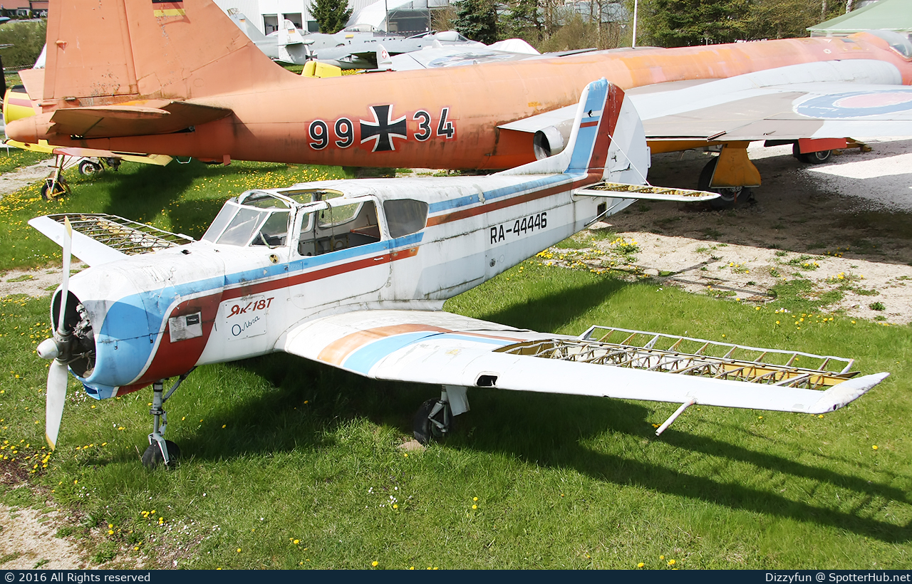 Photo of RA-44446 - Yakovlev Yak-18T operated by Private