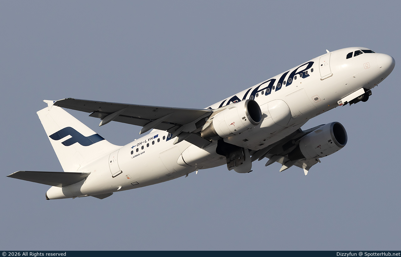 Photo of OH-LVH - Airbus A319-112 operated by Finnair