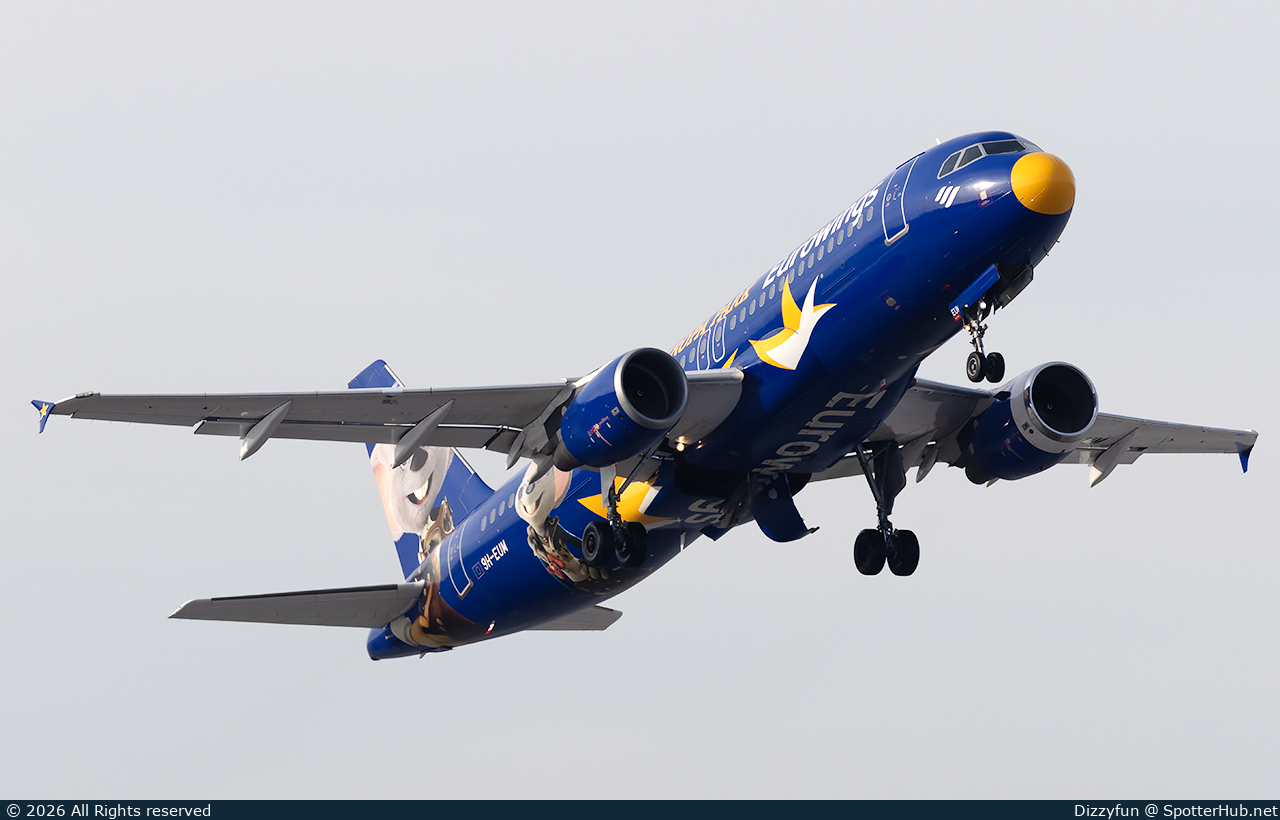 Photo of 9H-EUM - Airbus A320-214 operated by Eurowings Europe Malta