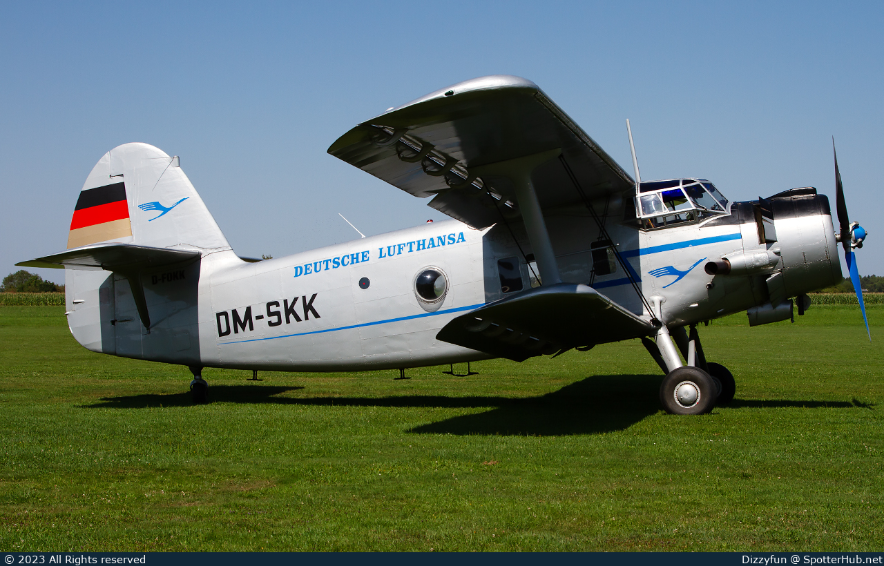 Photo of D-FOKK - Antonov An-2T operated by Classic Wings