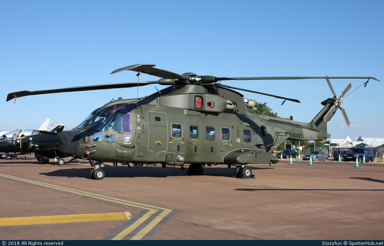 Photo of ZK001 - AgustaWestland Merlin HC4A operated by Royal Navy