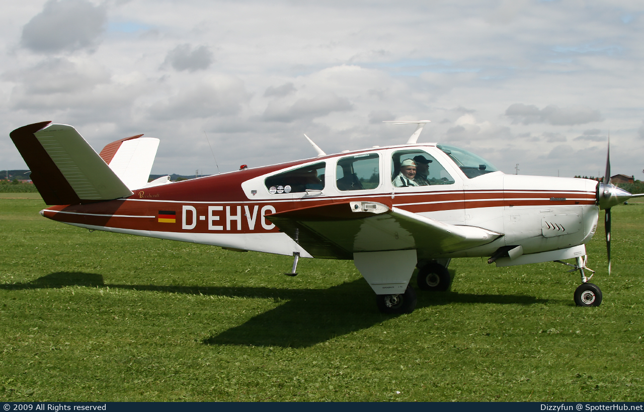 Photo of D-EHVC - Beechcraft V35B Bonanza operated by Private