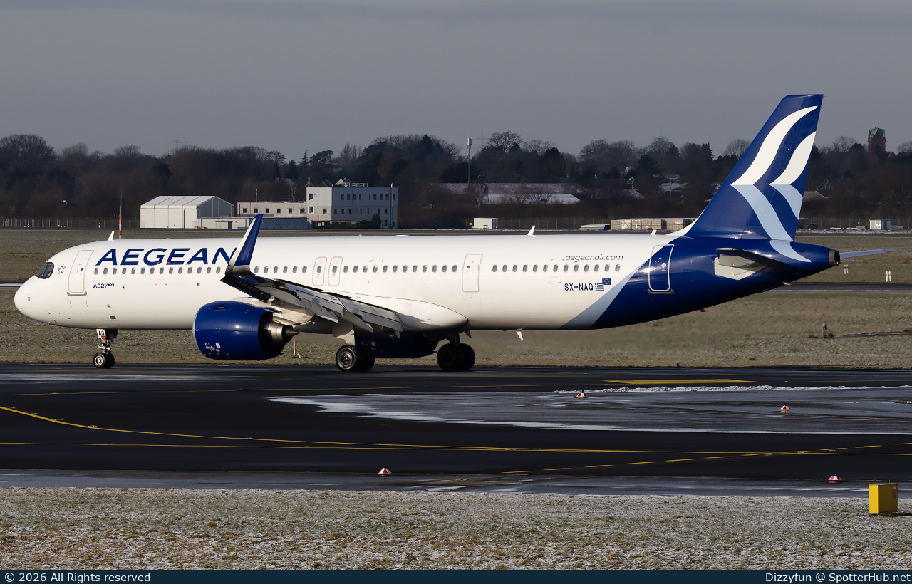Photo of SX-NAQ - Airbus A321-271NX operated by Aegean Airlines