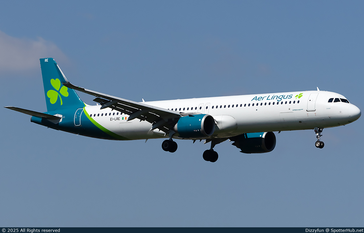 Photo of EI-LRE - Airbus A321-253N operated by Aer Lingus